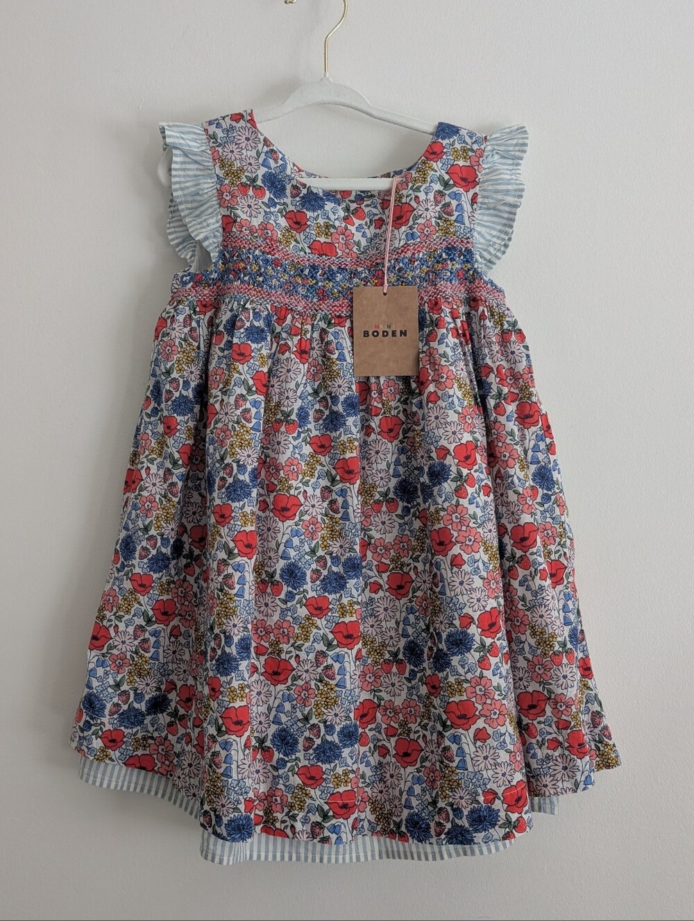 Mini Boden floral Dress Size 2-3